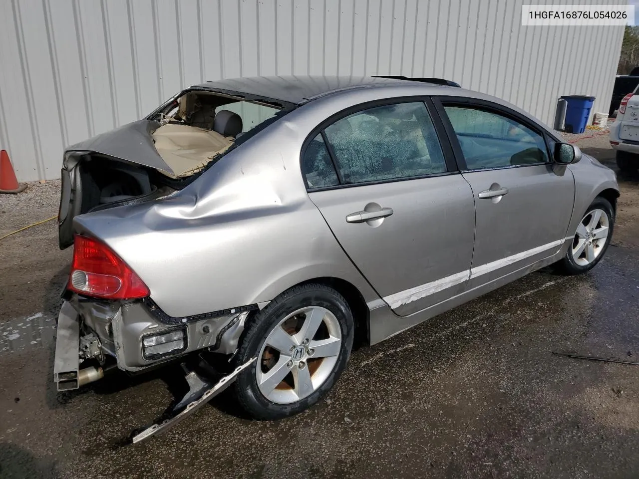 2006 Honda Civic Ex VIN: 1HGFA16876L054026 Lot: 77906584