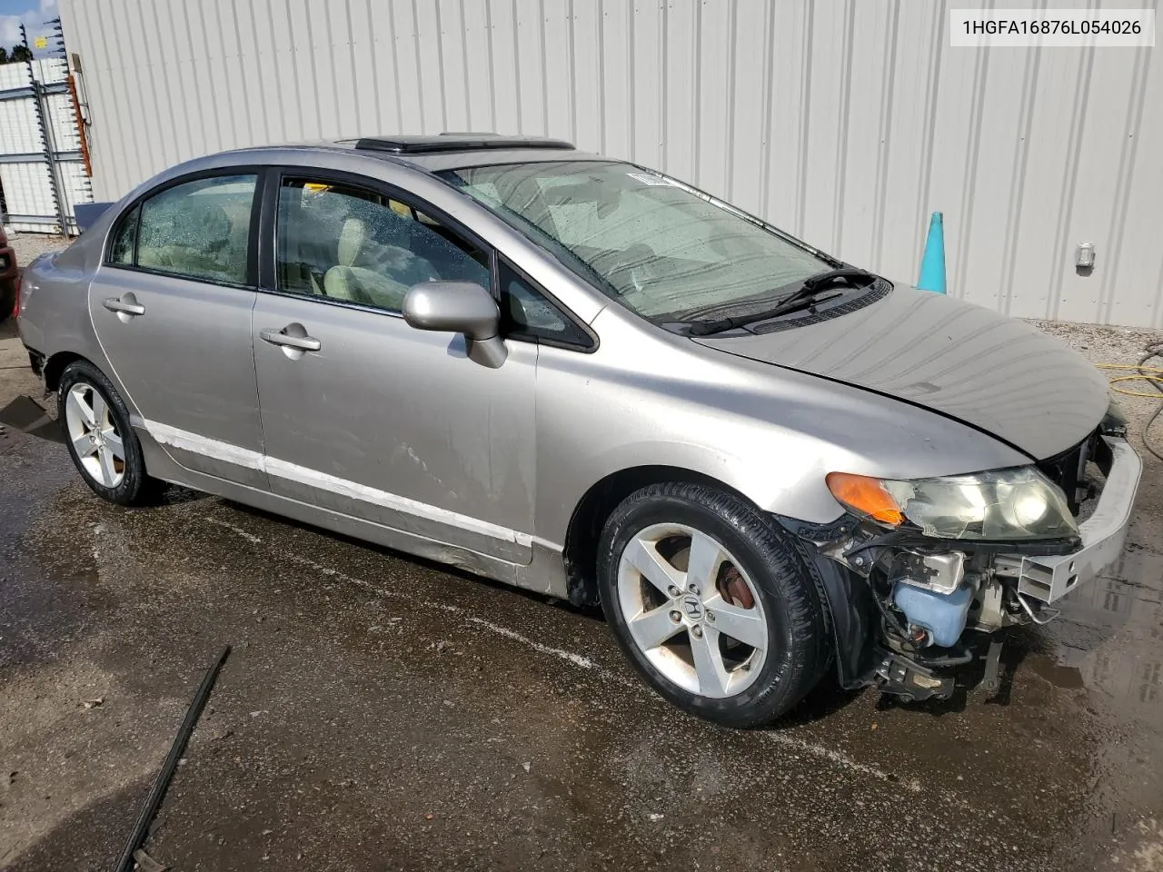 2006 Honda Civic Ex VIN: 1HGFA16876L054026 Lot: 77906584