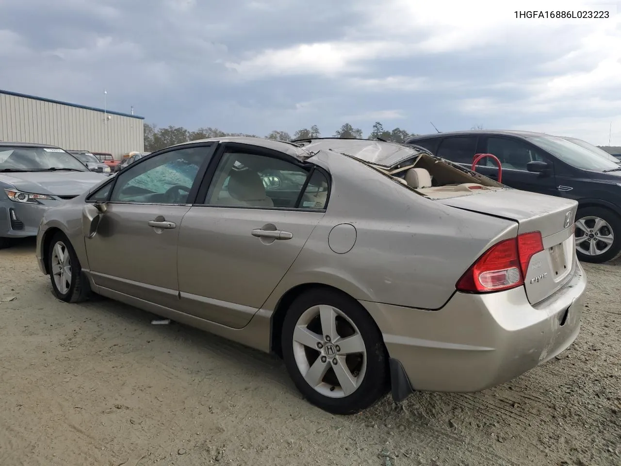 2006 Honda Civic Ex VIN: 1HGFA16886L023223 Lot: 78196234