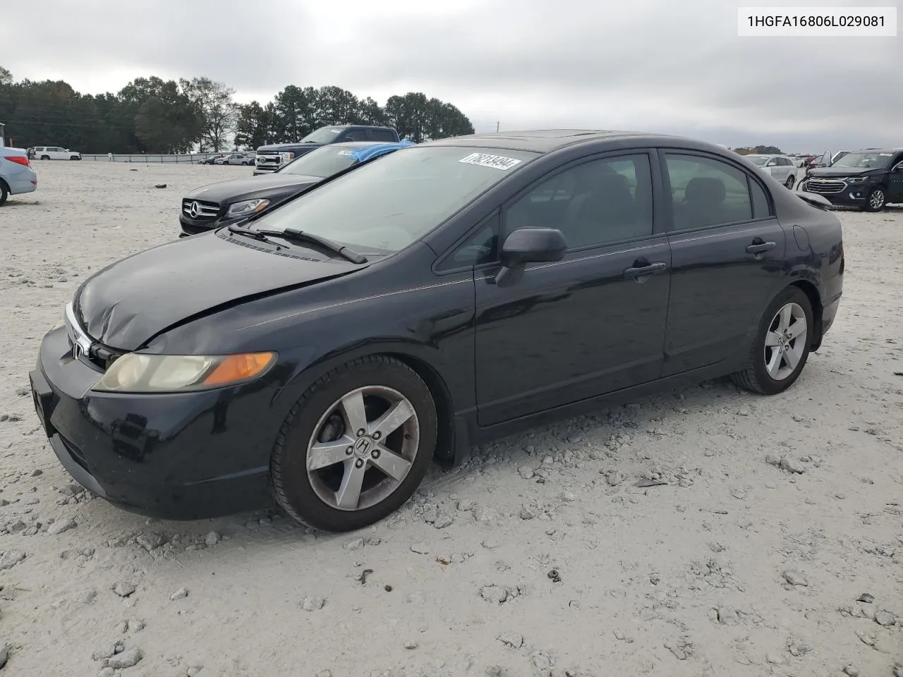 2006 Honda Civic Ex VIN: 1HGFA16806L029081 Lot: 78213494