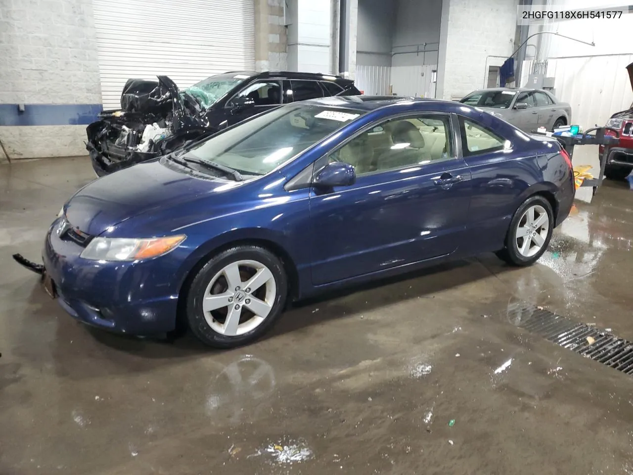 2006 Honda Civic Ex VIN: 2HGFG118X6H541577 Lot: 78252274