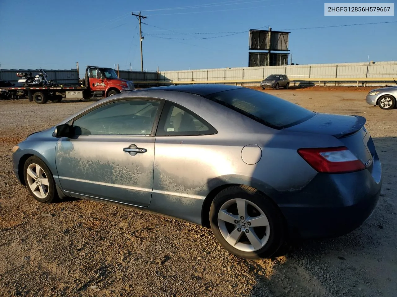 2006 Honda Civic Ex VIN: 2HGFG12856H579667 Lot: 78259424