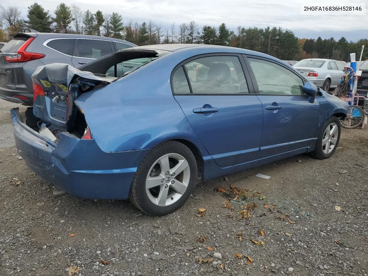 2006 Honda Civic Ex VIN: 2HGFA16836H528146 Lot: 78445614