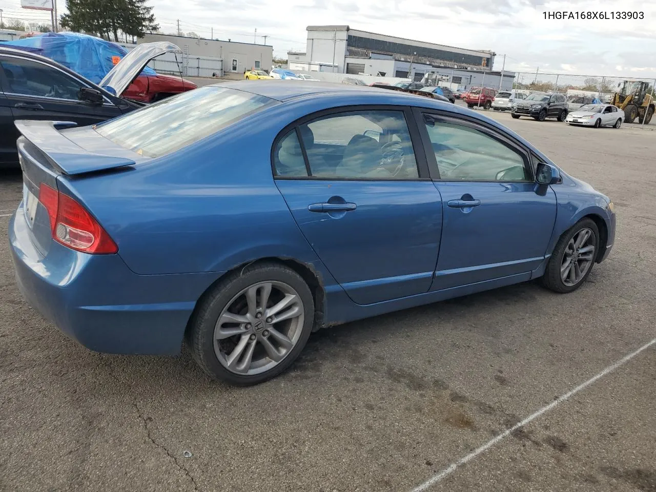 2006 Honda Civic Ex VIN: 1HGFA168X6L133903 Lot: 78829724