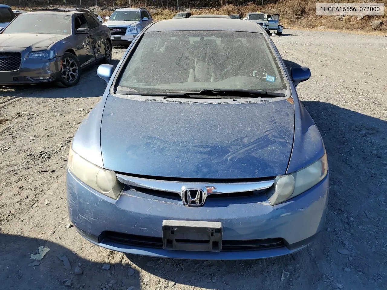 2006 Honda Civic Lx VIN: 1HGFA16556L072000 Lot: 78935884