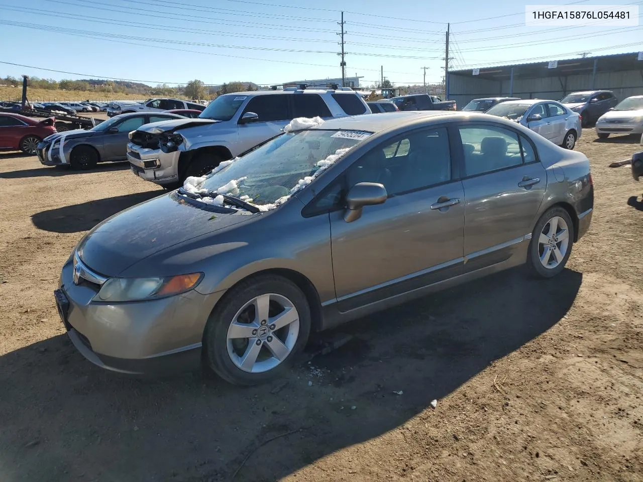 2006 Honda Civic Ex VIN: 1HGFA15876L054481 Lot: 79495204