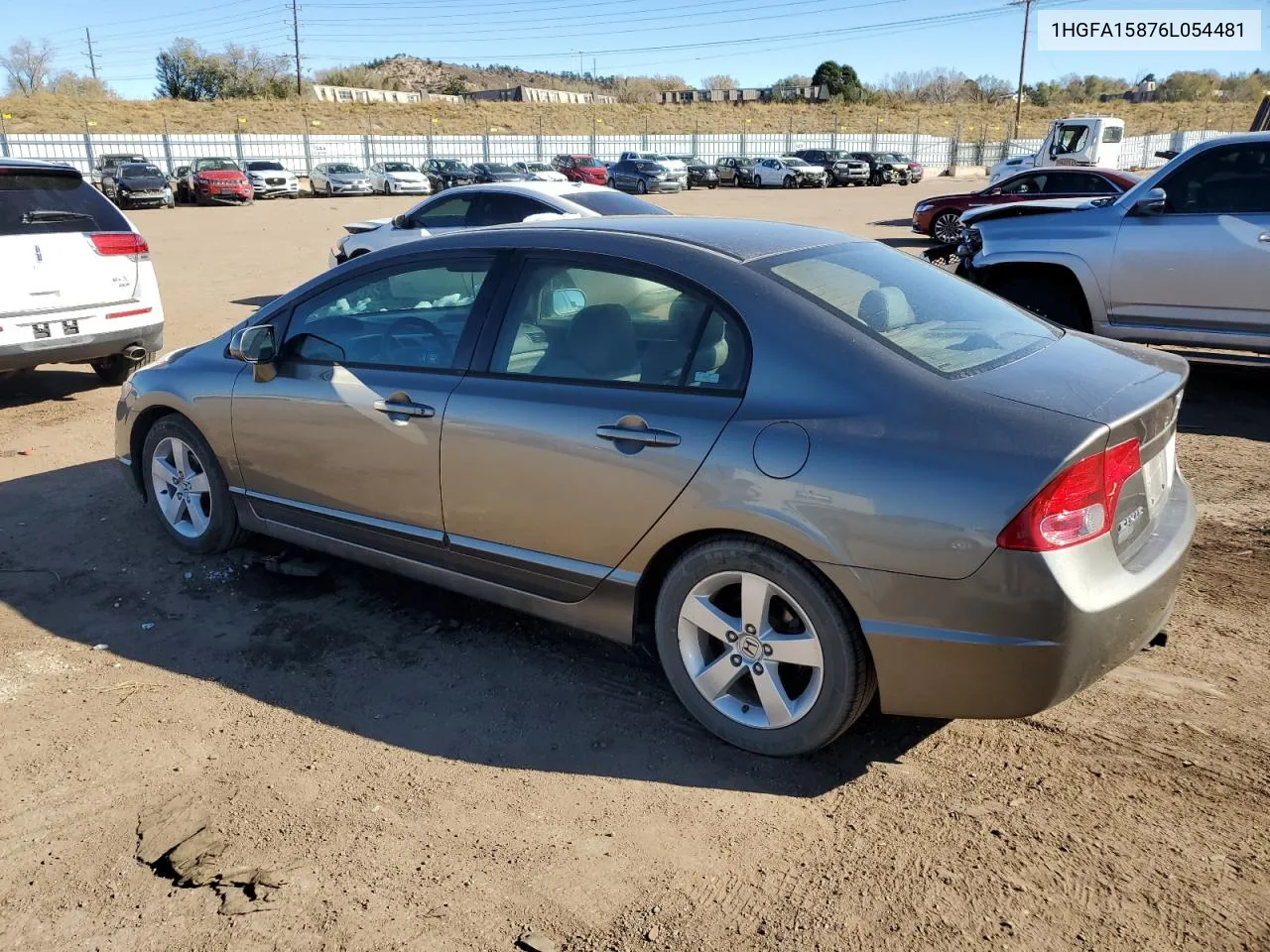 2006 Honda Civic Ex VIN: 1HGFA15876L054481 Lot: 79495204