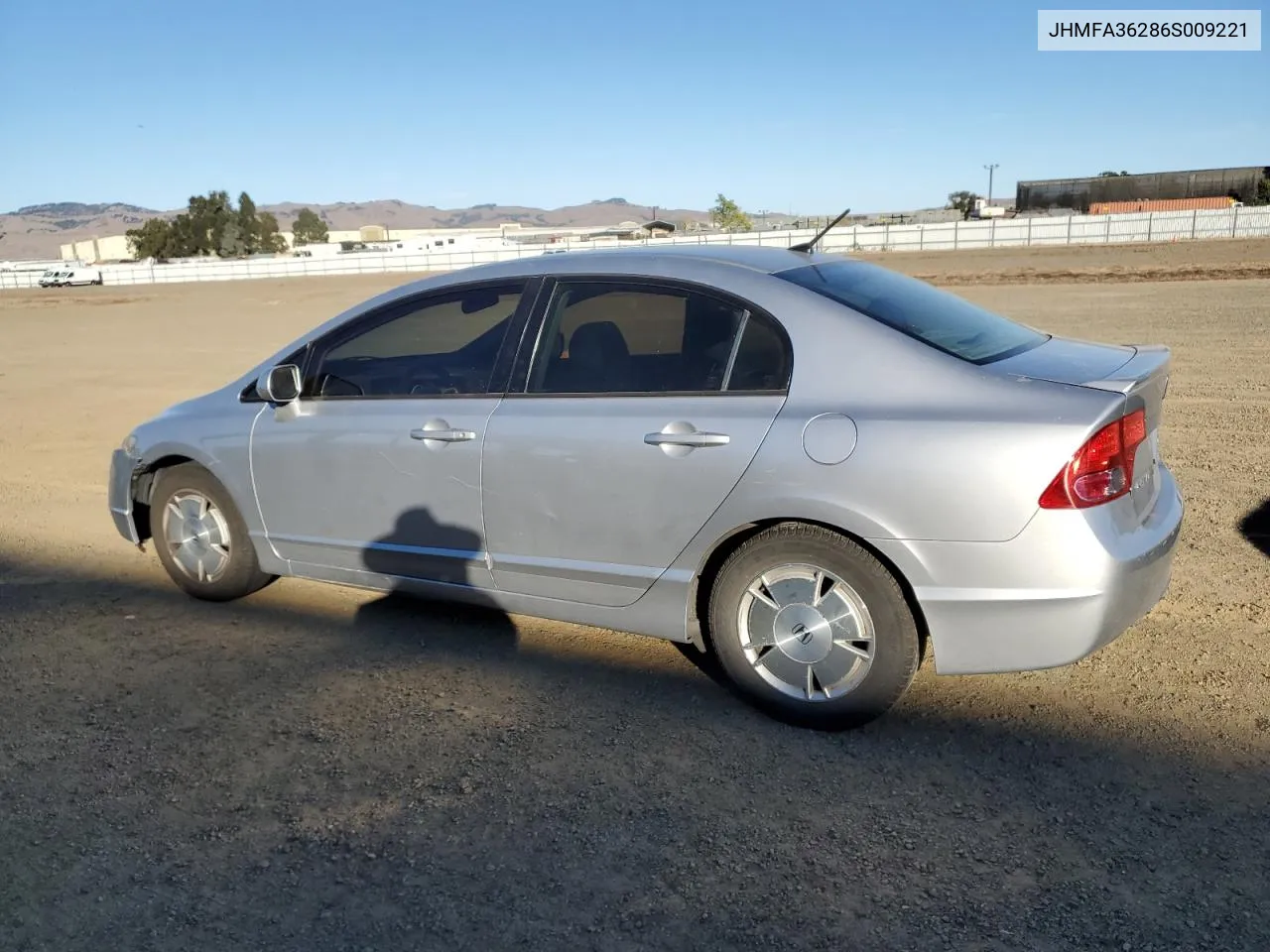 2006 Honda Civic Hybrid VIN: JHMFA36286S009221 Lot: 79749454