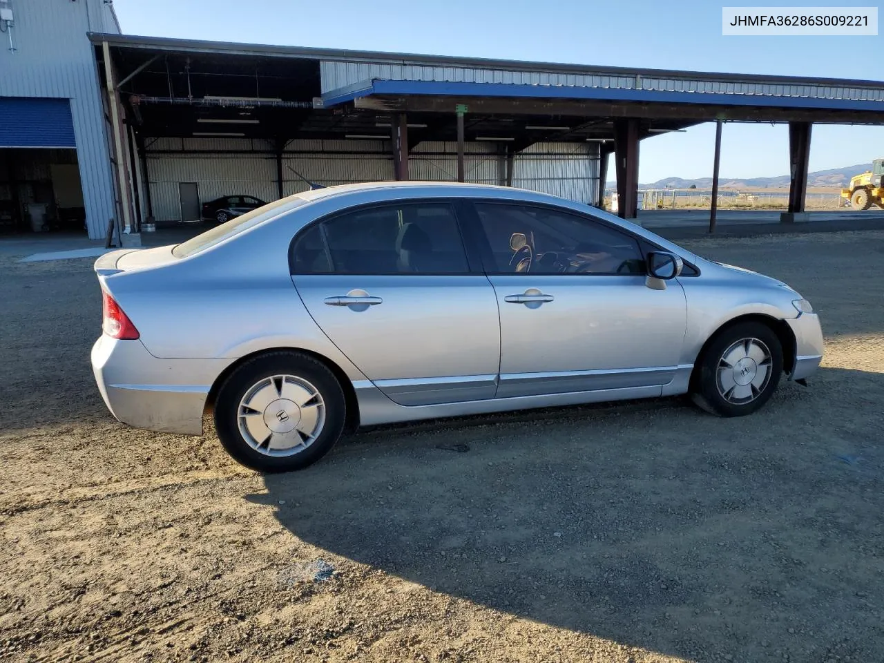 2006 Honda Civic Hybrid VIN: JHMFA36286S009221 Lot: 79749454