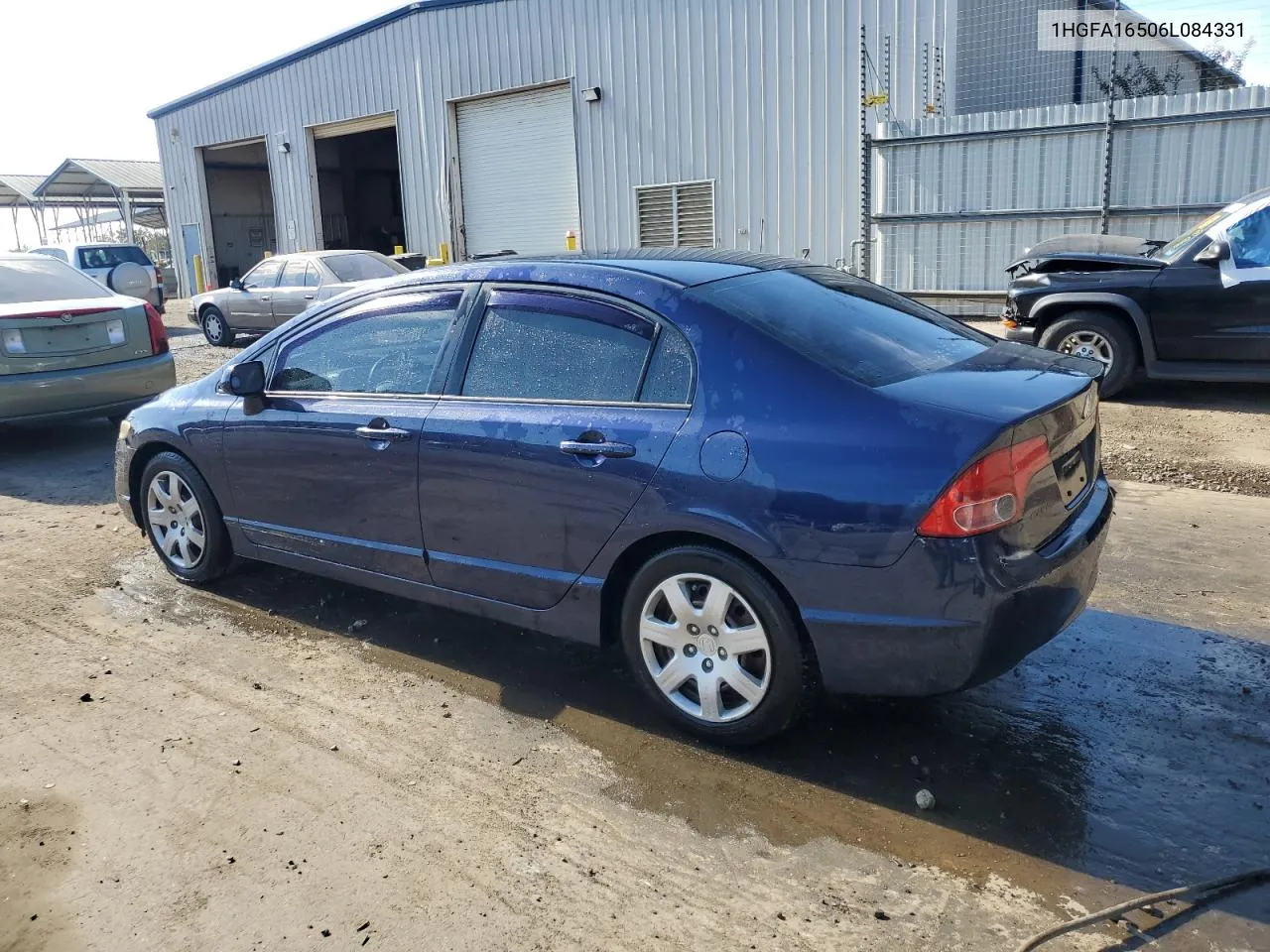 2006 Honda Civic Lx VIN: 1HGFA16506L084331 Lot: 80214294