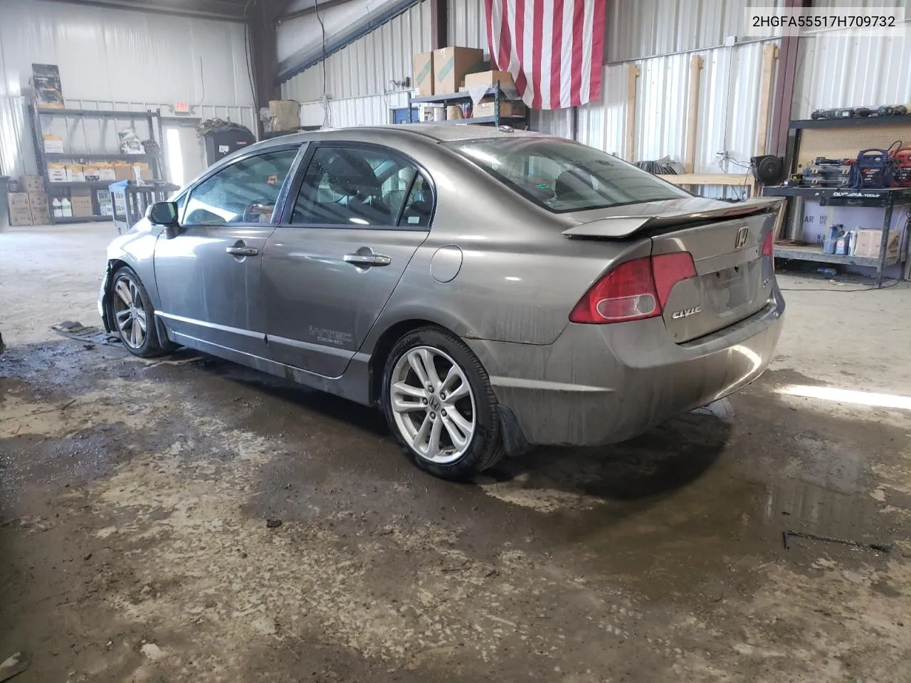 2007 Honda Civic Si VIN: 2HGFA55517H709732 Lot: 41118063