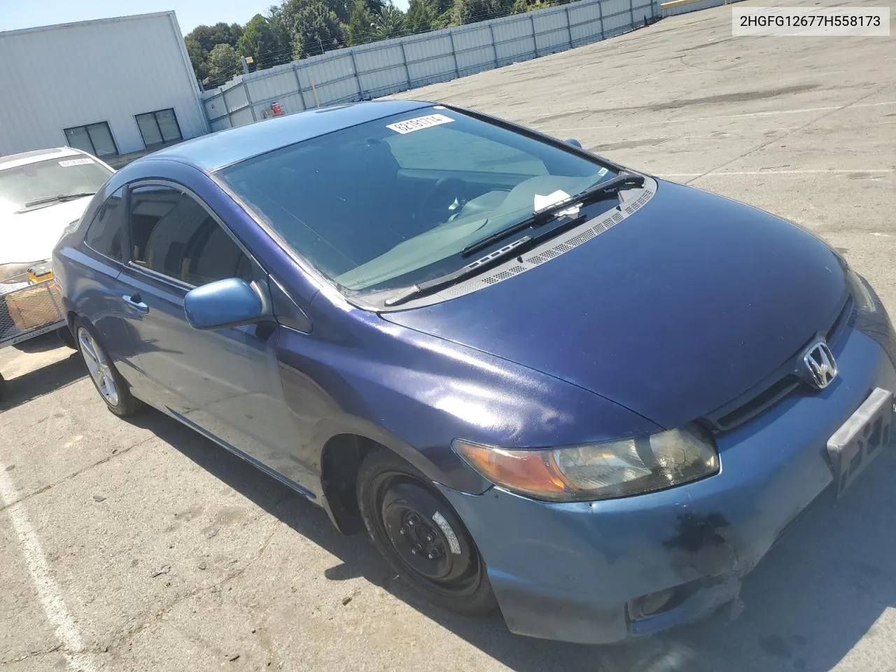 2HGFG12677H558173 2007 Honda Civic Lx