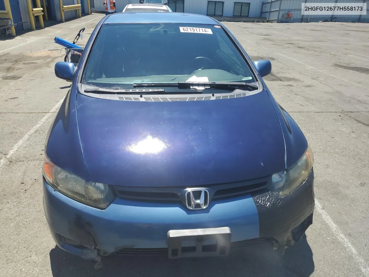 2HGFG12677H558173 2007 Honda Civic Lx