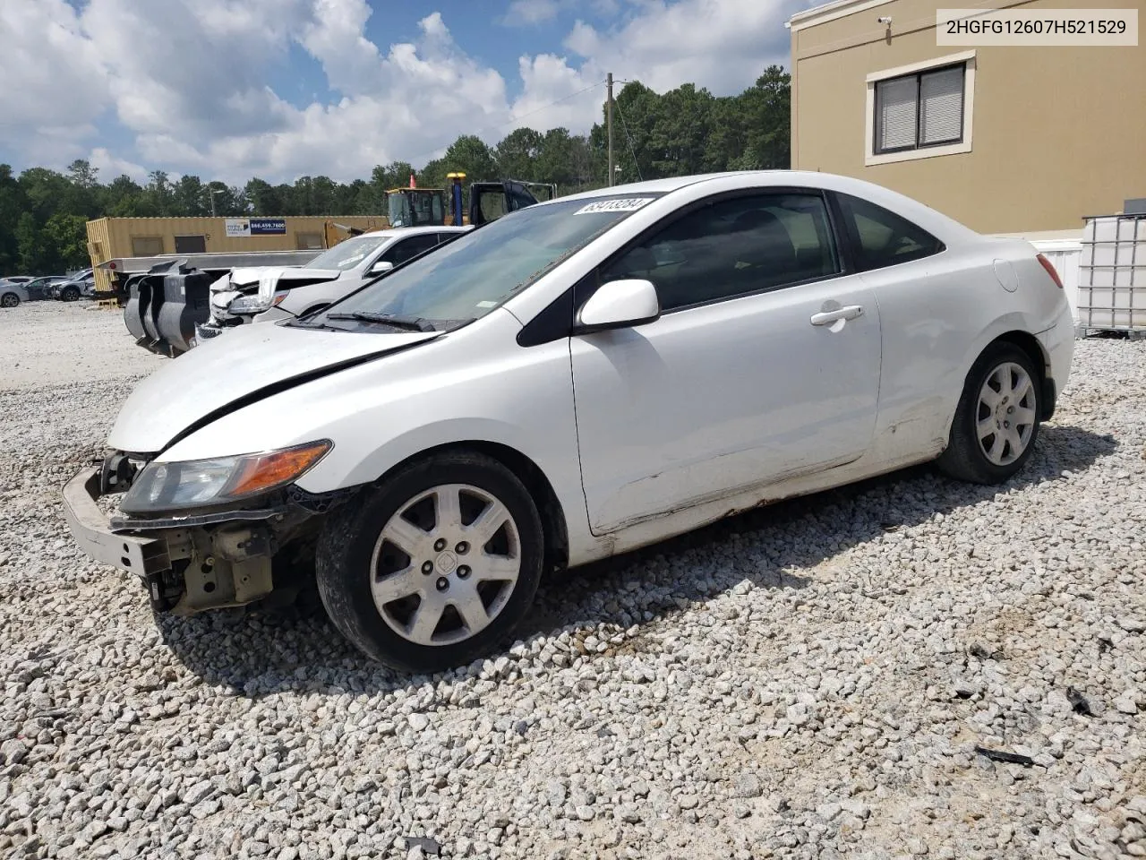 2HGFG12607H521529 2007 Honda Civic Lx