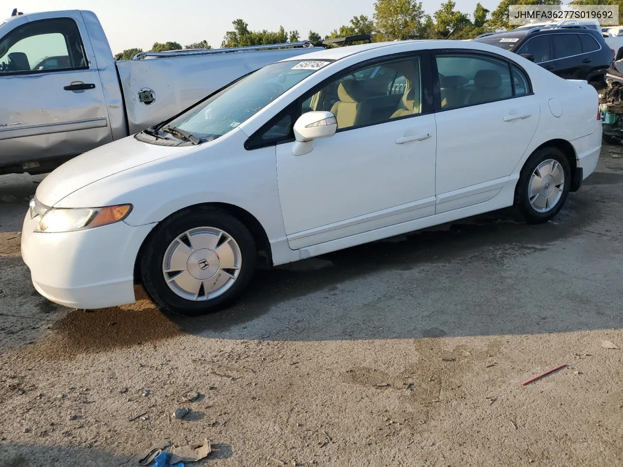 JHMFA36277S019692 2007 Honda Civic Hybrid