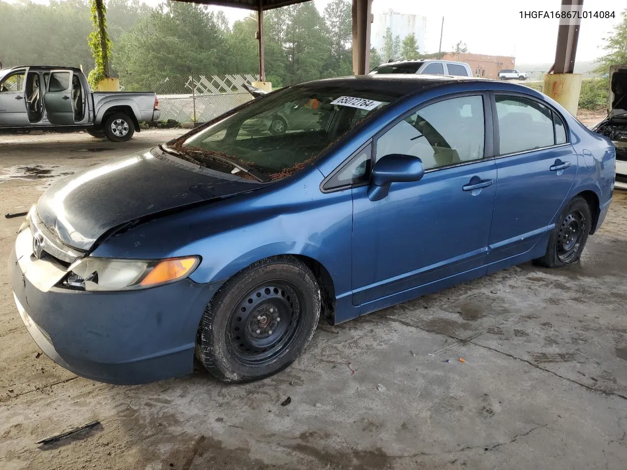 1HGFA16867L014084 2007 Honda Civic Ex