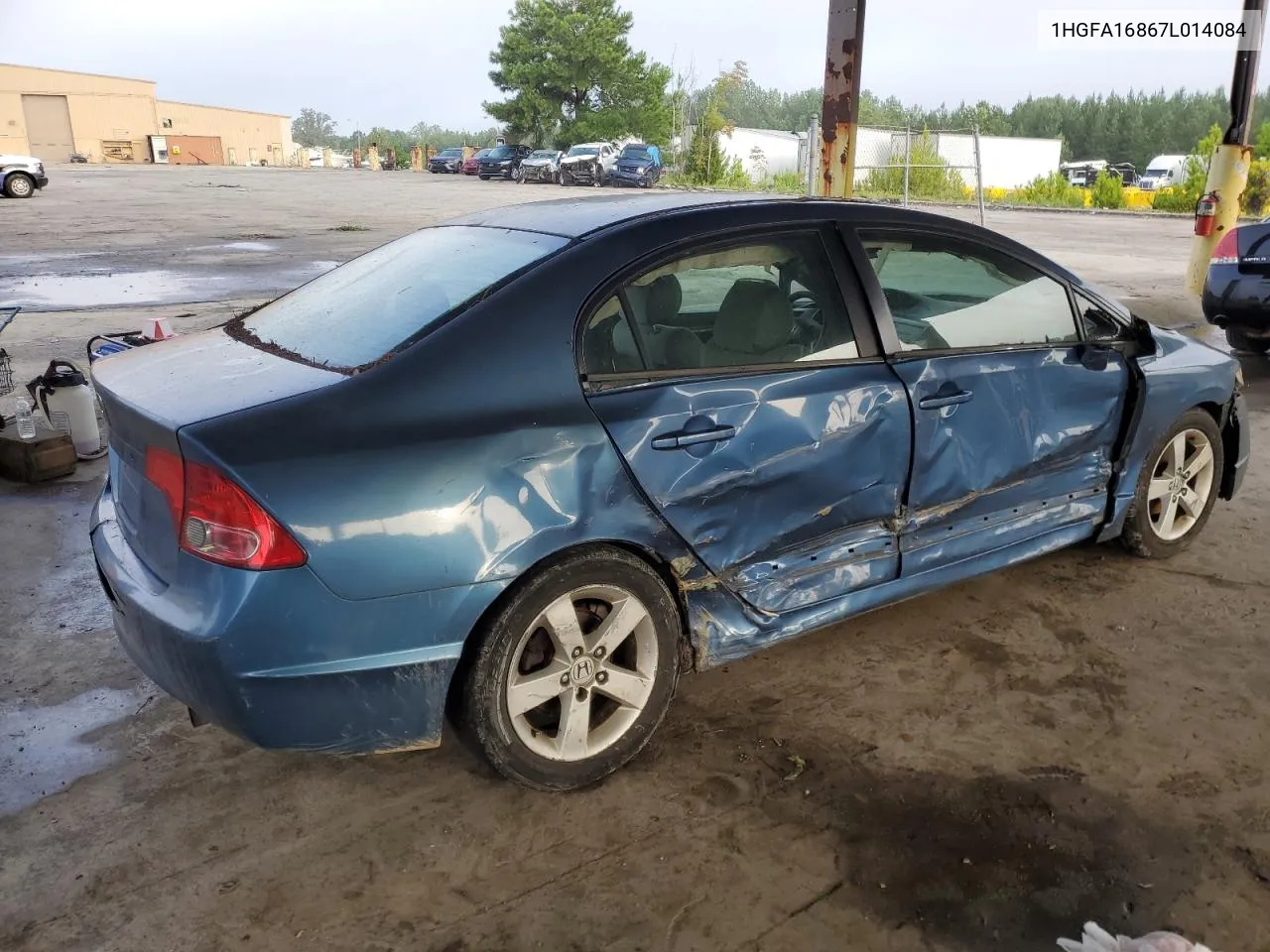 2007 Honda Civic Ex VIN: 1HGFA16867L014084 Lot: 65072764