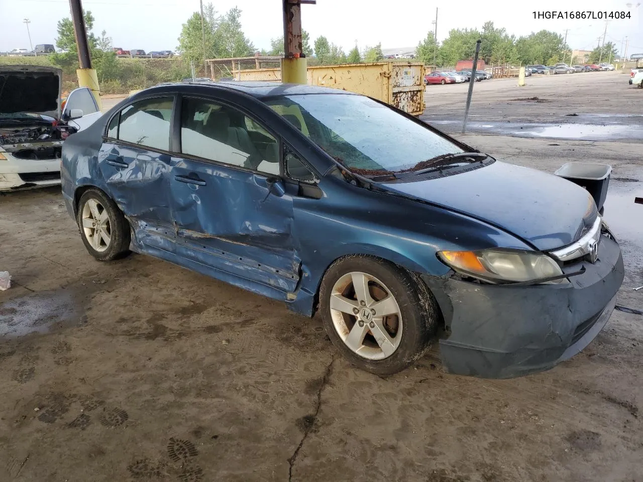 1HGFA16867L014084 2007 Honda Civic Ex