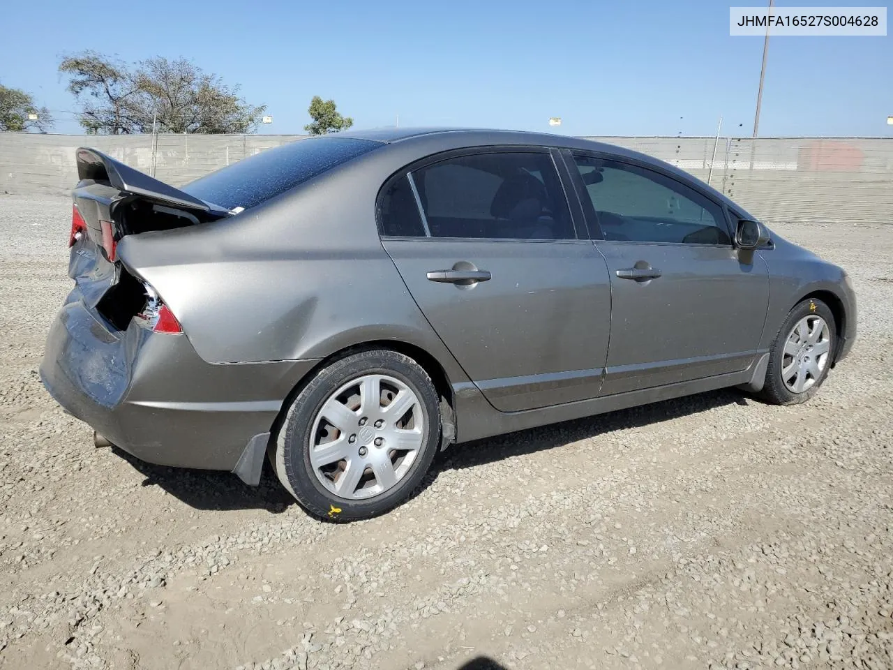 2007 Honda Civic Lx VIN: JHMFA16527S004628 Lot: 65089324