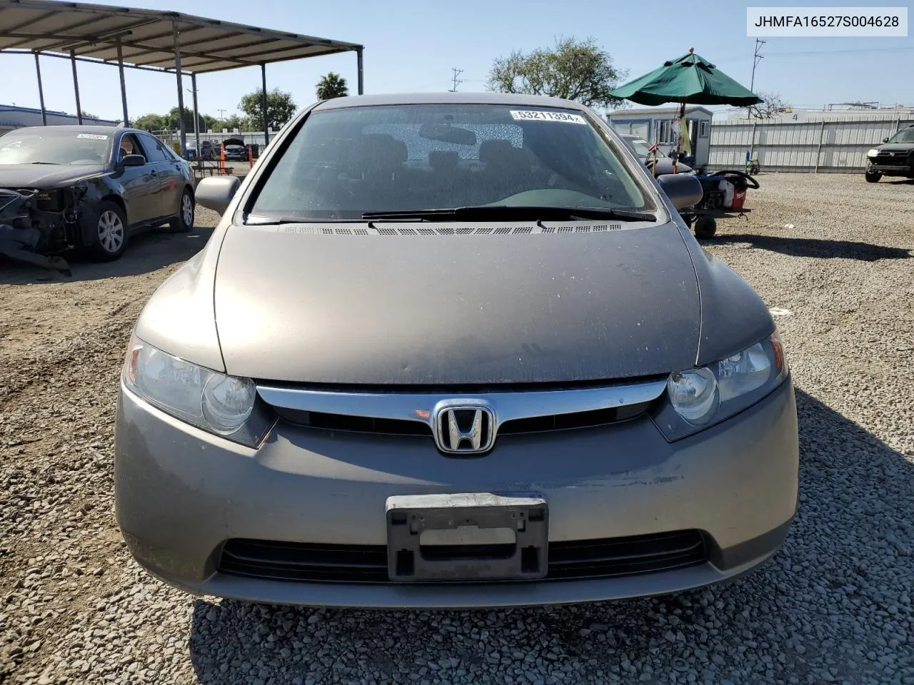 JHMFA16527S004628 2007 Honda Civic Lx