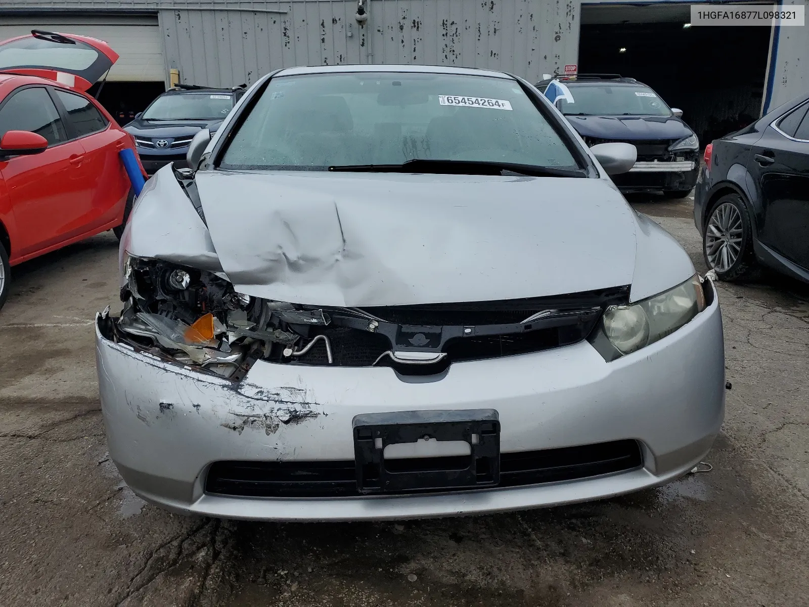 1HGFA16877L098321 2007 Honda Civic Ex