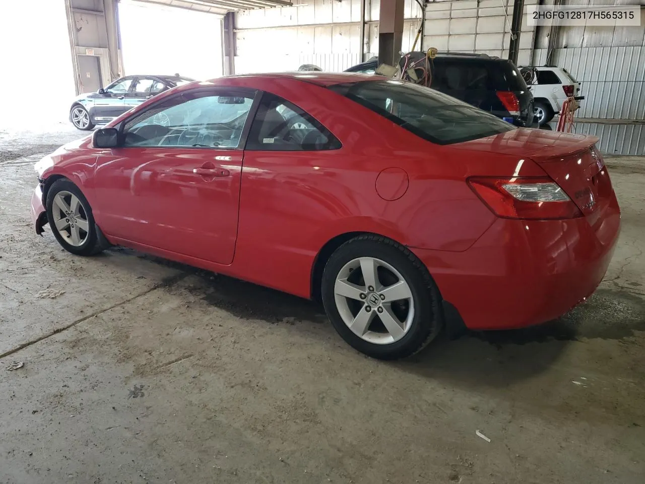 2007 Honda Civic Ex VIN: 2HGFG12817H565315 Lot: 65466934