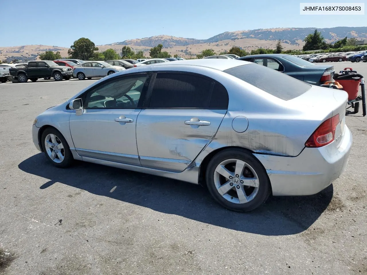 2007 Honda Civic Ex VIN: JHMFA168X7S008453 Lot: 65589544