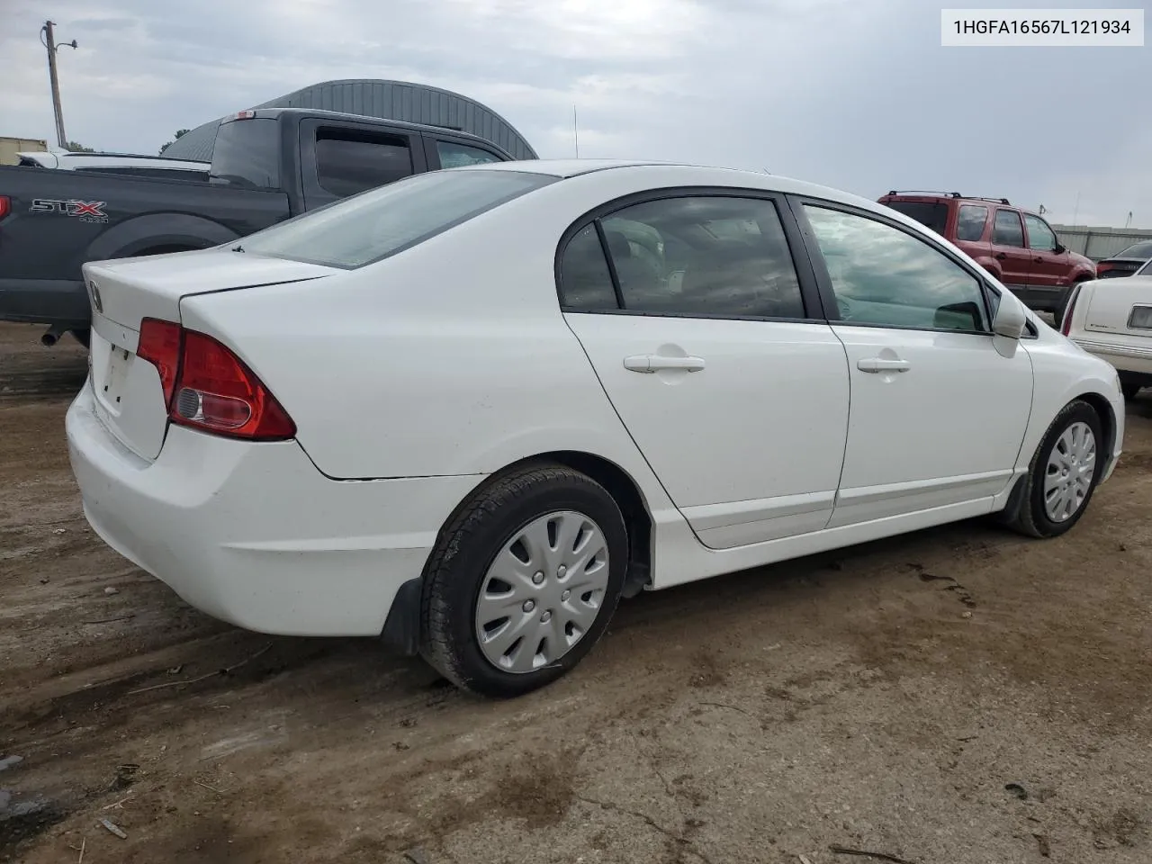 1HGFA16567L121934 2007 Honda Civic Lx