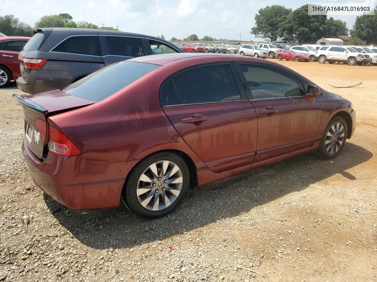 2007 Honda Civic Ex VIN: 1HGFA16847L016903 Lot: 66279914