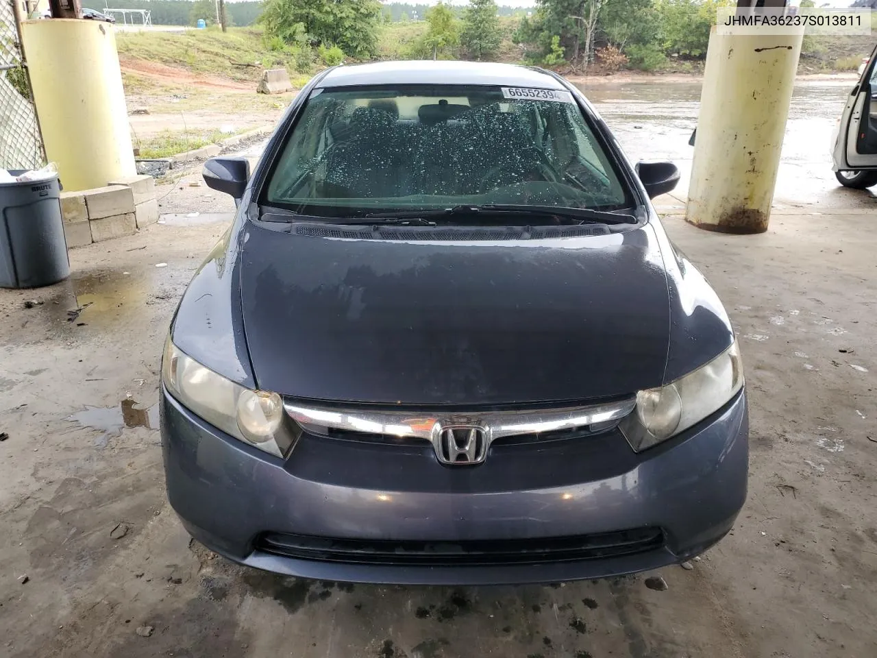 2007 Honda Civic Hybrid VIN: JHMFA36237S013811 Lot: 66552394