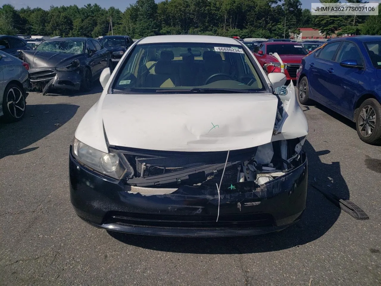 JHMFA36277S007106 2007 Honda Civic Hybrid