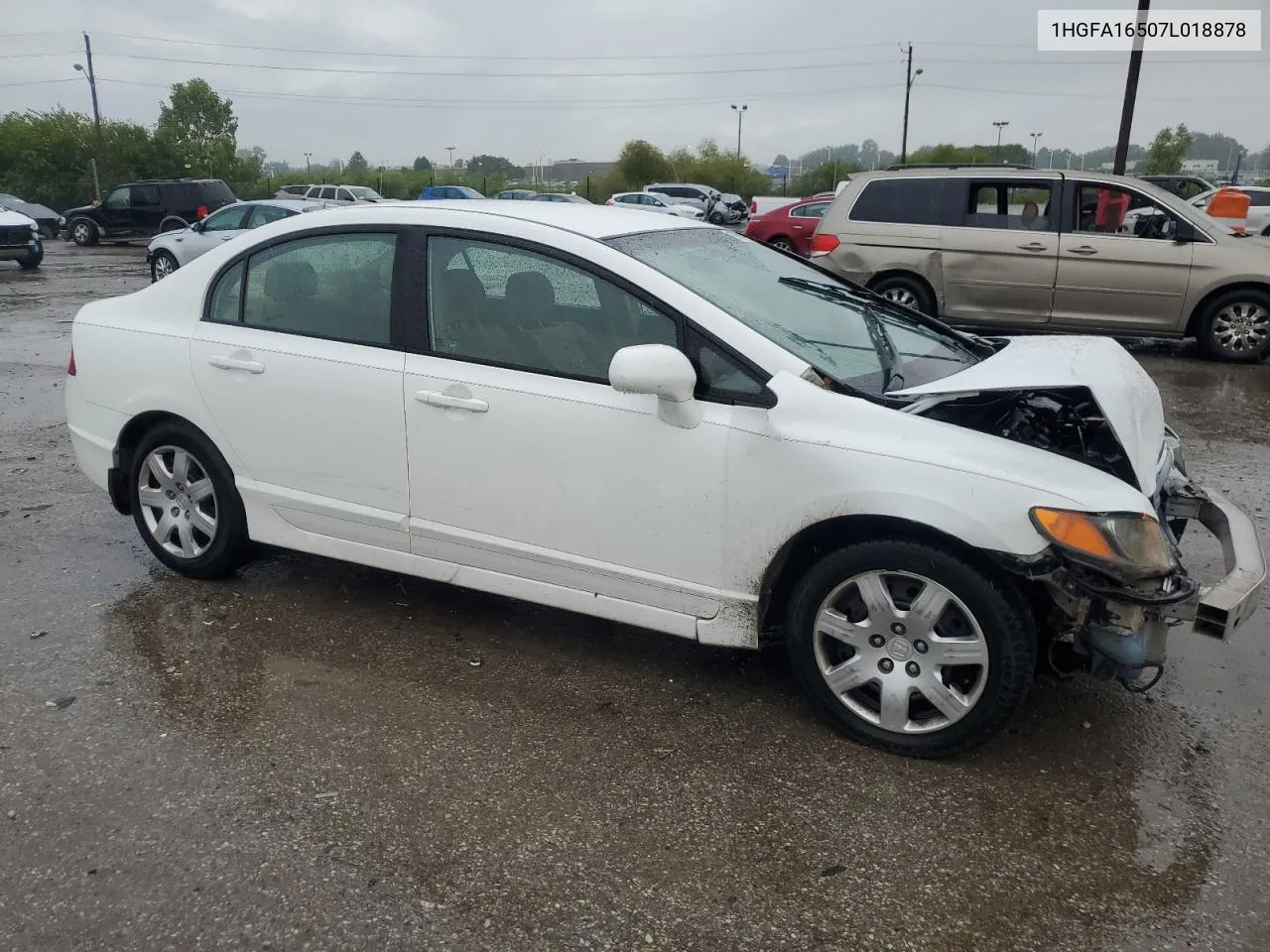 2007 Honda Civic Lx VIN: 1HGFA16507L018878 Lot: 67742154