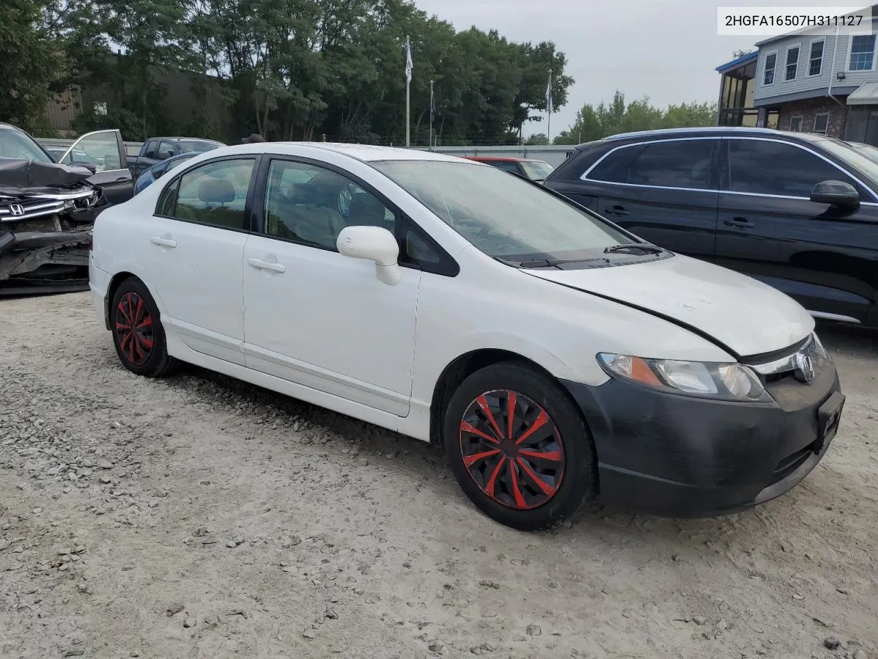 2007 Honda Civic Lx VIN: 2HGFA16507H311127 Lot: 67774974