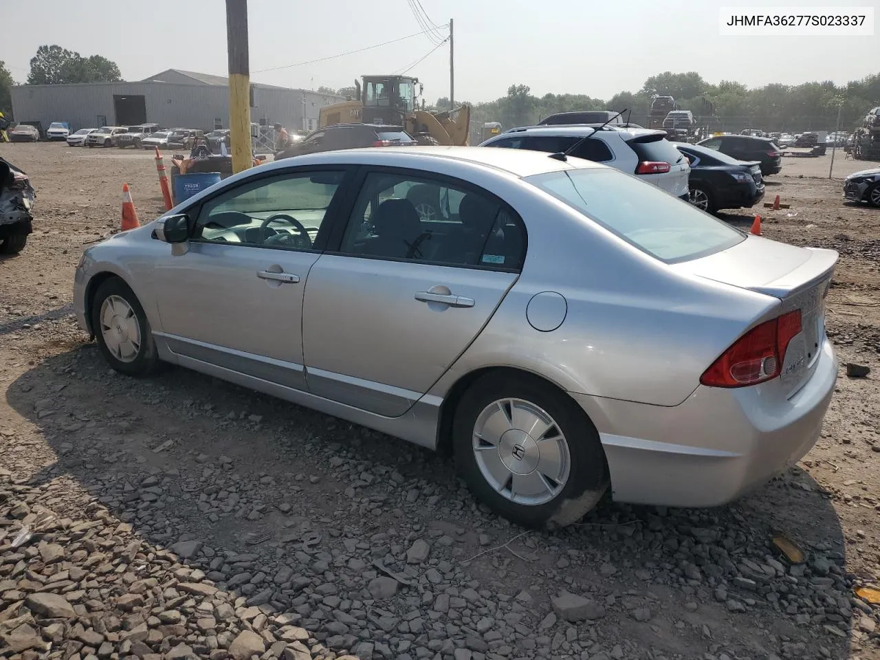 2007 Honda Civic Hybrid VIN: JHMFA36277S023337 Lot: 67826724