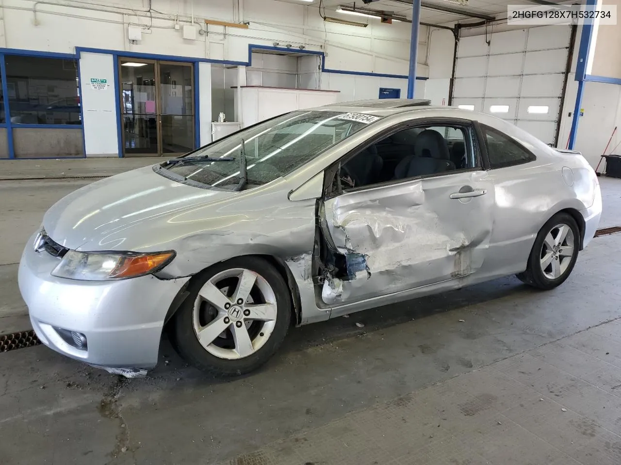 2HGFG128X7H532734 2007 Honda Civic Ex