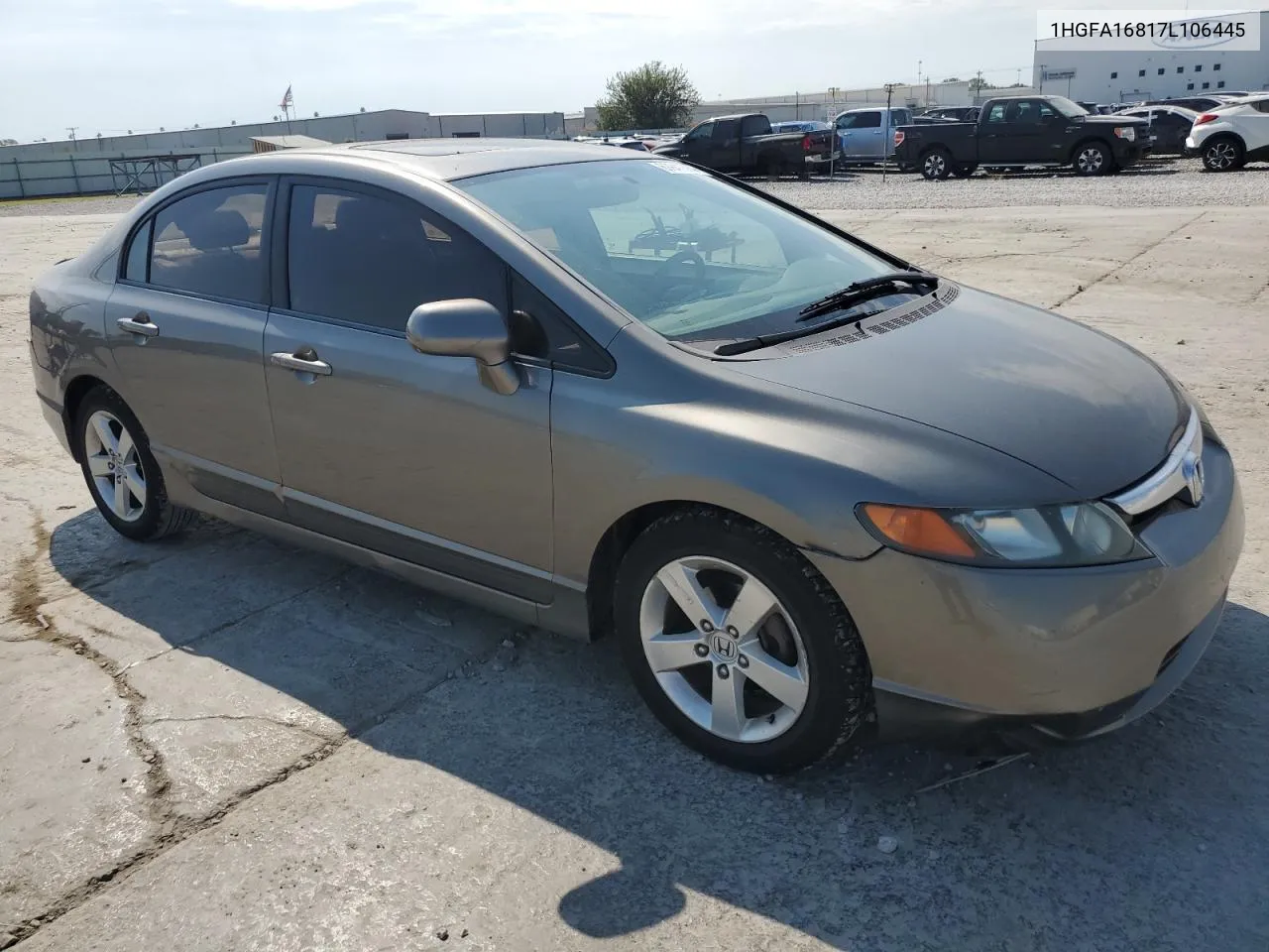 1HGFA16817L106445 2007 Honda Civic Ex