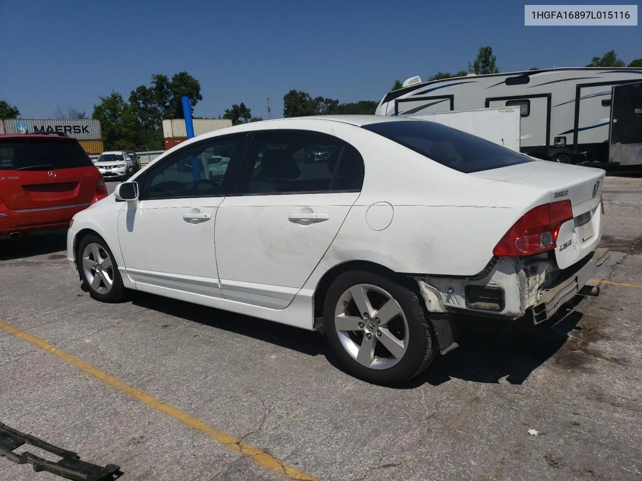 1HGFA16897L015116 2007 Honda Civic Ex