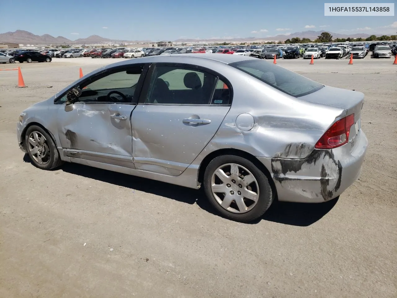 2007 Honda Civic Lx VIN: 1HGFA15537L143858 Lot: 68374574