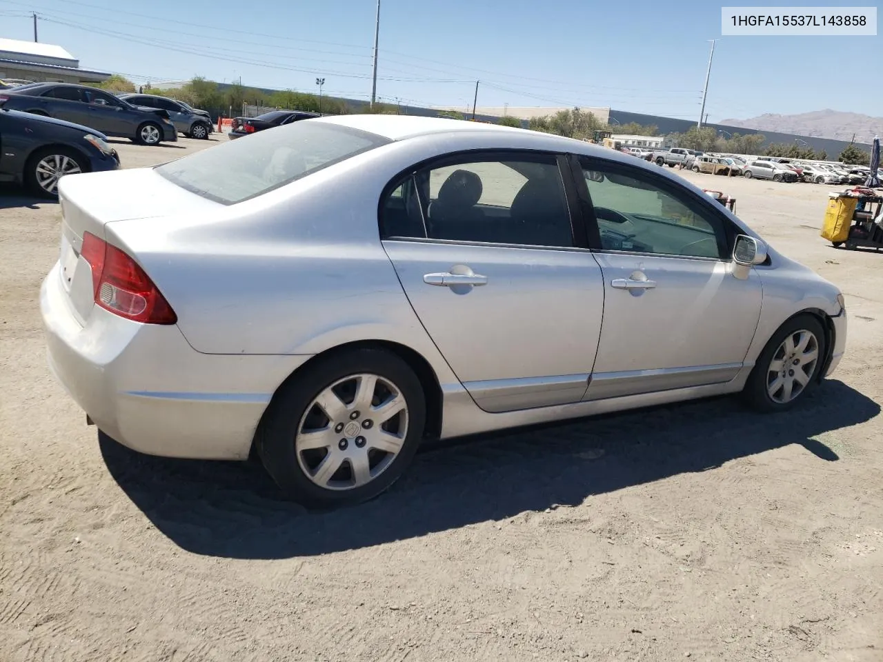 2007 Honda Civic Lx VIN: 1HGFA15537L143858 Lot: 68374574