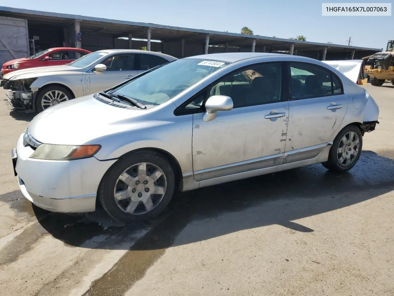 2007 Honda Civic Lx VIN: 1HGFA165X7L007063 Lot: 68744904