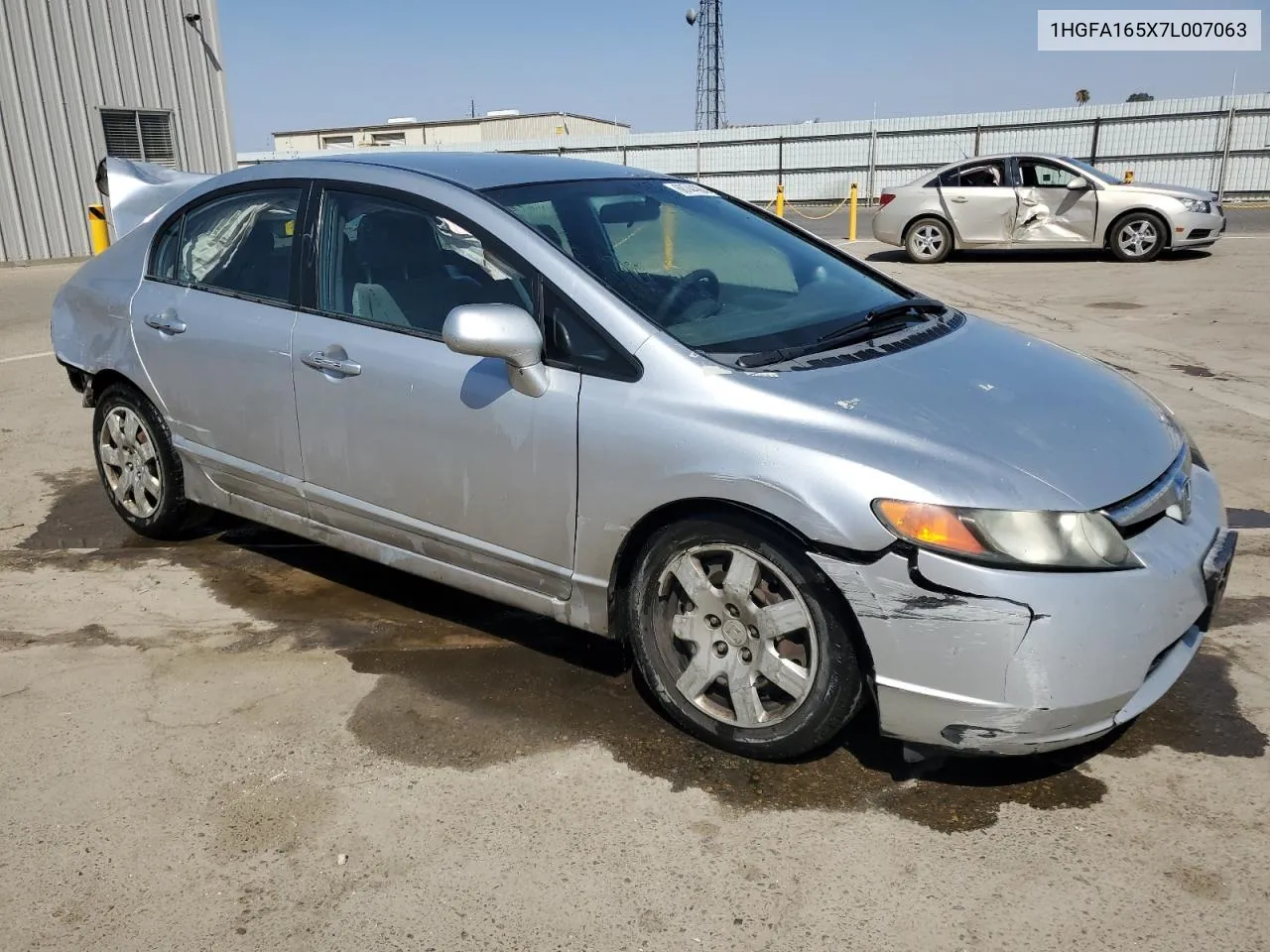 2007 Honda Civic Lx VIN: 1HGFA165X7L007063 Lot: 68744904