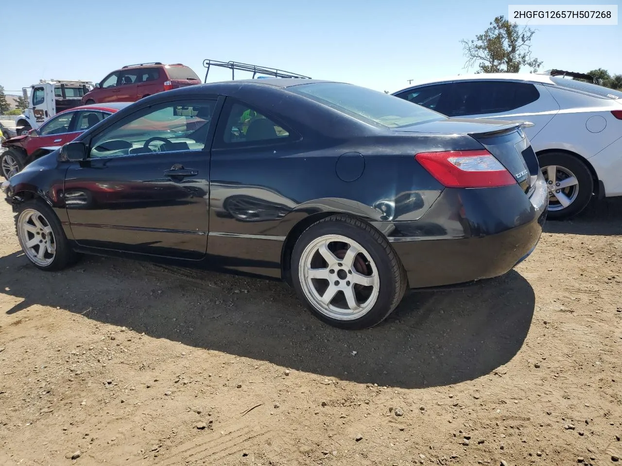 2007 Honda Civic Lx VIN: 2HGFG12657H507268 Lot: 68752194