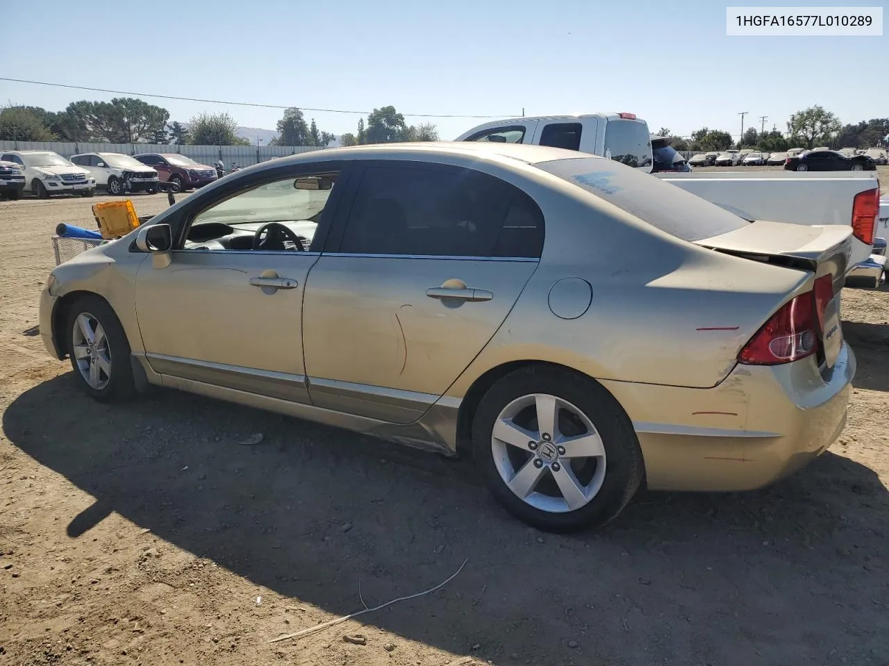 1HGFA16577L010289 2007 Honda Civic Lx