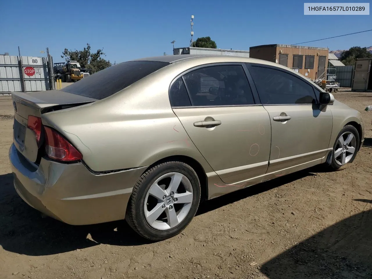 2007 Honda Civic Lx VIN: 1HGFA16577L010289 Lot: 69246264