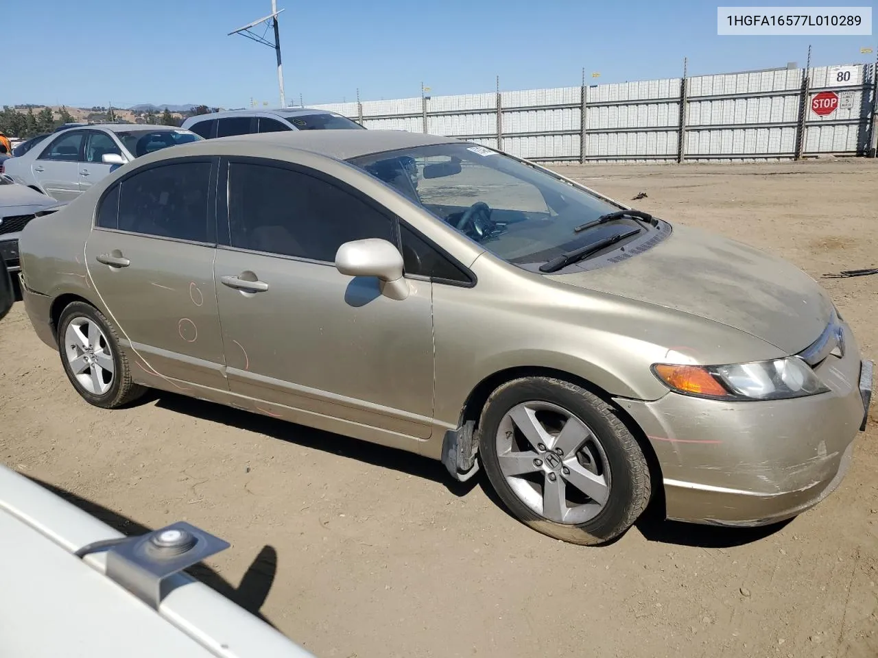 2007 Honda Civic Lx VIN: 1HGFA16577L010289 Lot: 69246264