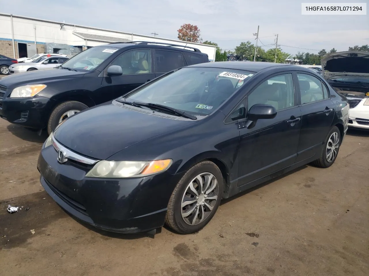 2007 Honda Civic Lx VIN: 1HGFA16587L071294 Lot: 69318504