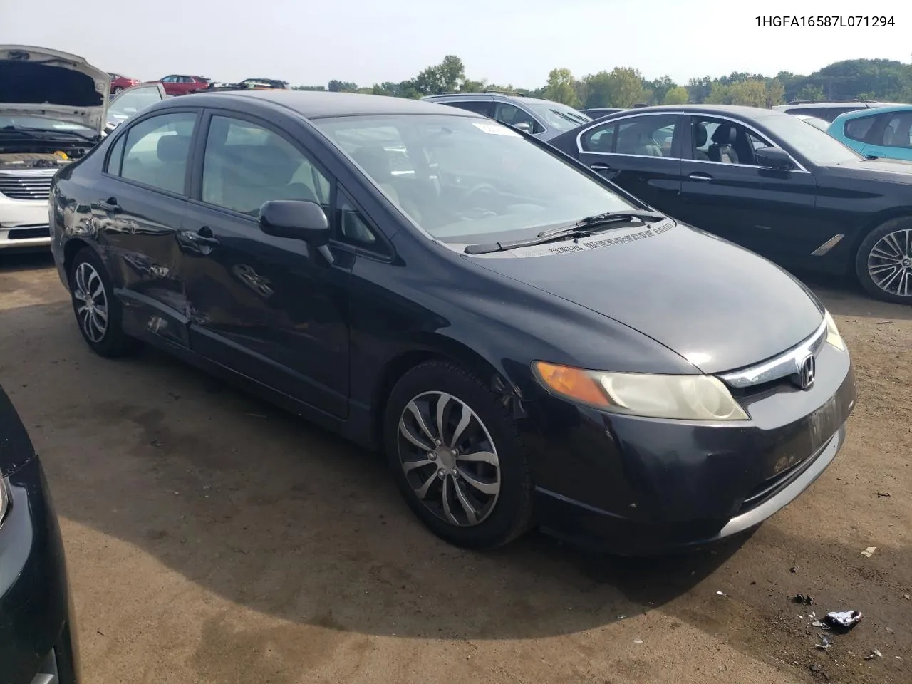 2007 Honda Civic Lx VIN: 1HGFA16587L071294 Lot: 69318504