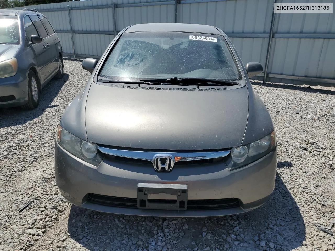 2HGFA16527H313185 2007 Honda Civic Lx