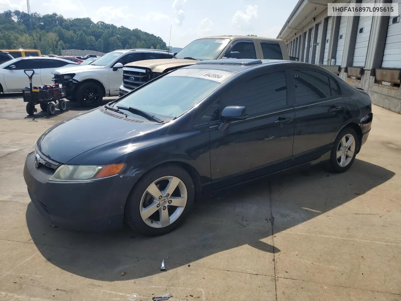 1HGFA16897L095615 2007 Honda Civic Ex