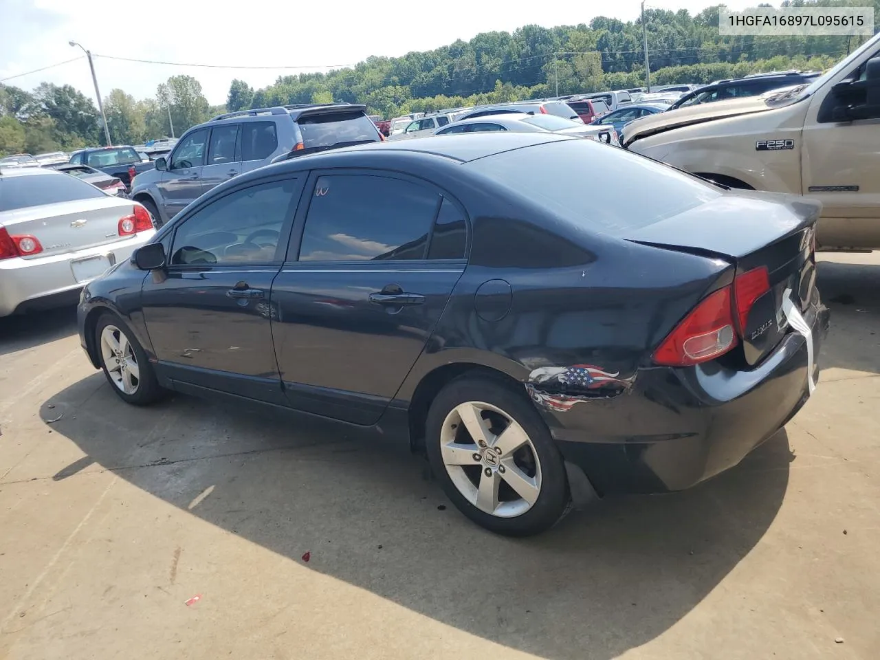 1HGFA16897L095615 2007 Honda Civic Ex